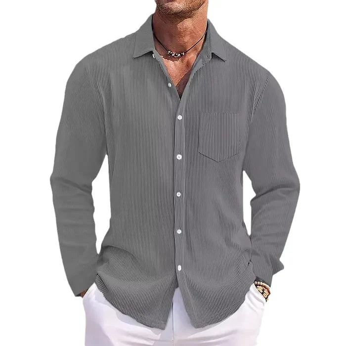 Men's Button Down Long Sleeve Shirt
