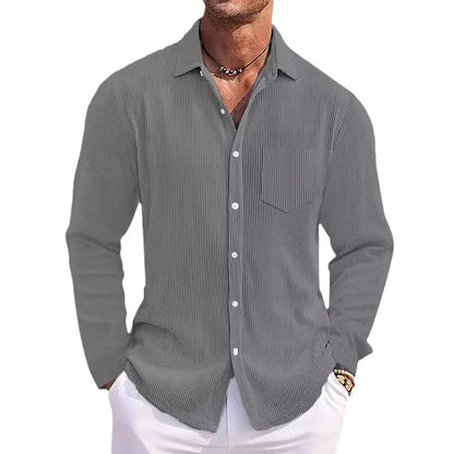 Men's Button Down Long Sleeve Shirt