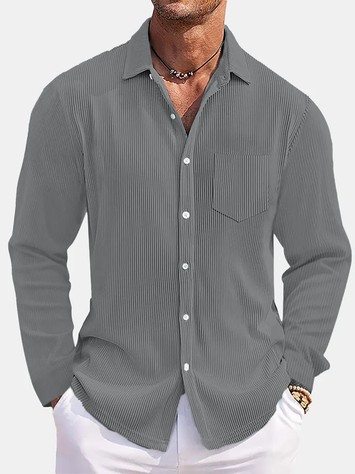 Men's Button Down Long Sleeve Shirt