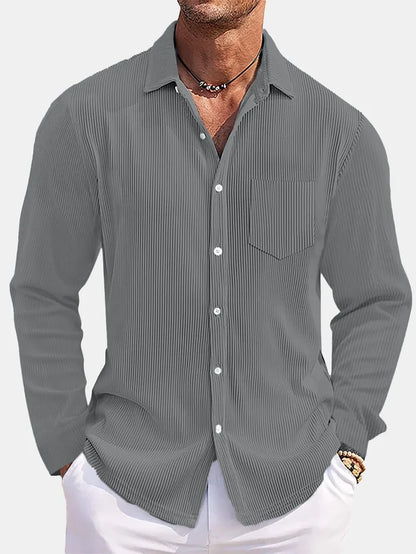 Men's Button Down Long Sleeve Shirt
