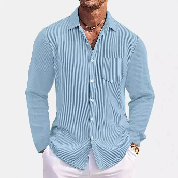 Men's Button Down Long Sleeve Shirt