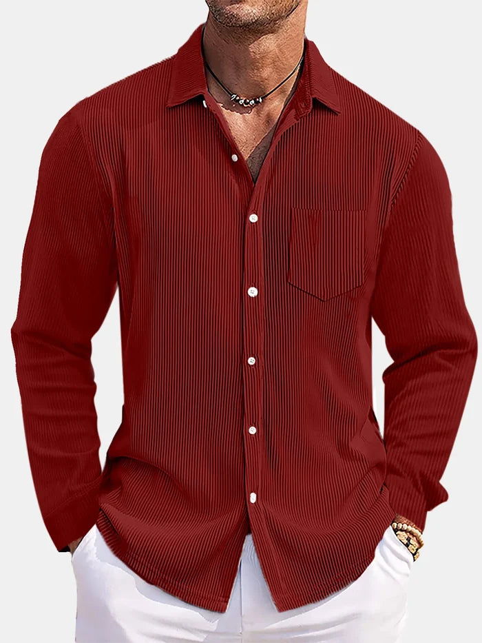 Men's Button Down Long Sleeve Shirt