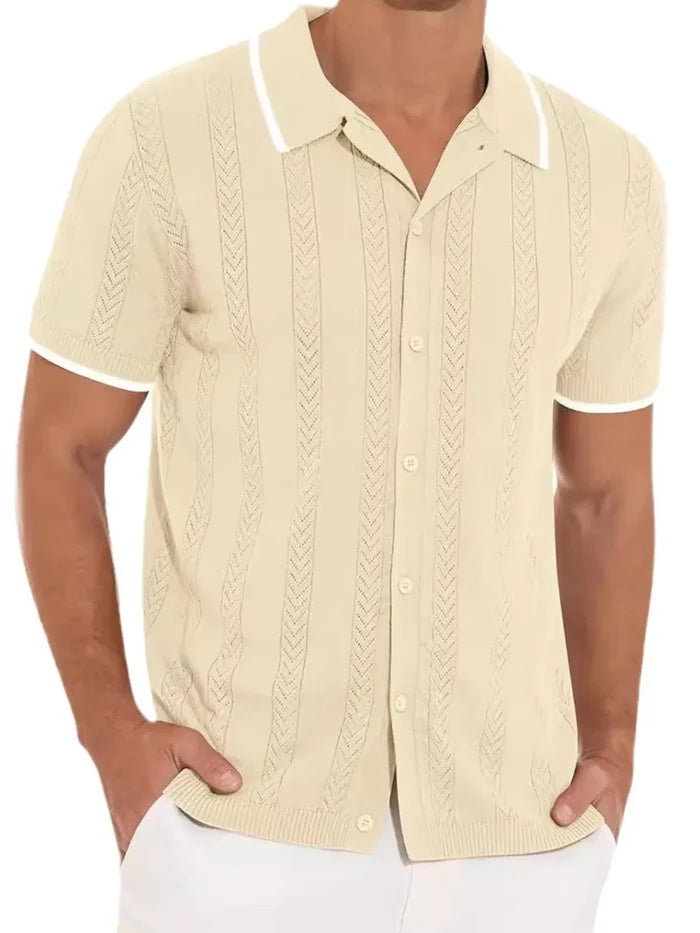 Men's Button Down Short Sleeve Shirt