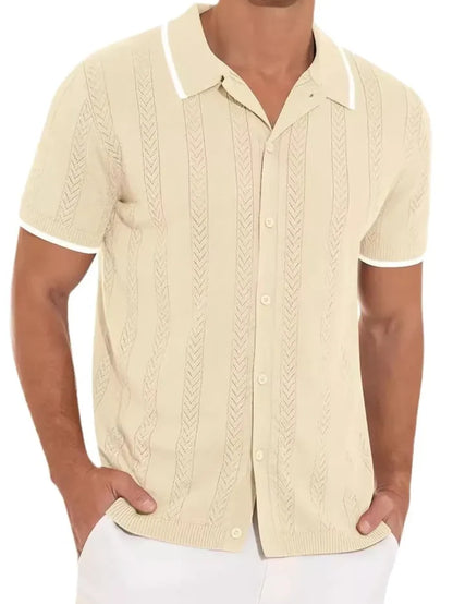 Men's Button Down Short Sleeve Shirt