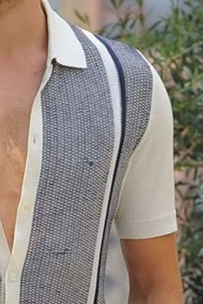 Men's Button Up Short Sleeve Shirt