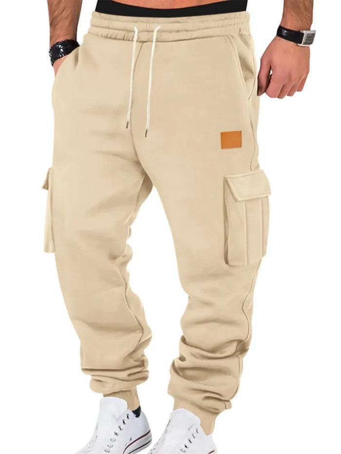 Men's Drawstring Cargo Jogger Pants