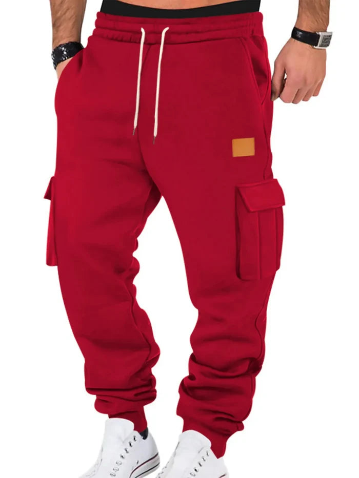 Men's Drawstring Cargo Jogger Pants