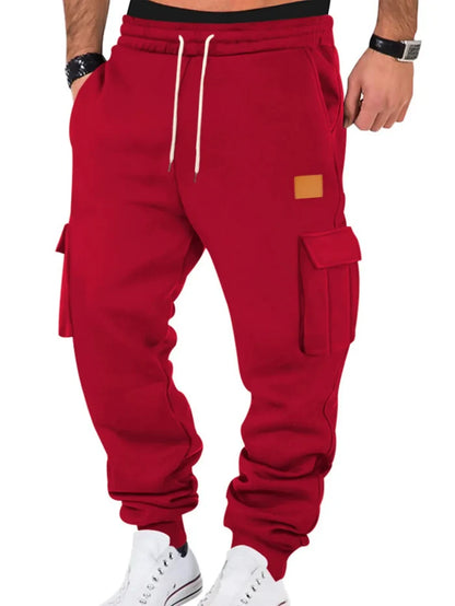 Men's Drawstring Cargo Jogger Pants