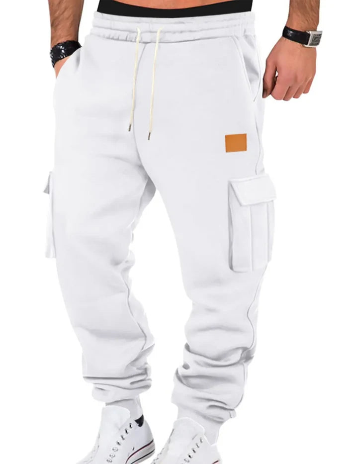 Men's Drawstring Cargo Jogger Pants