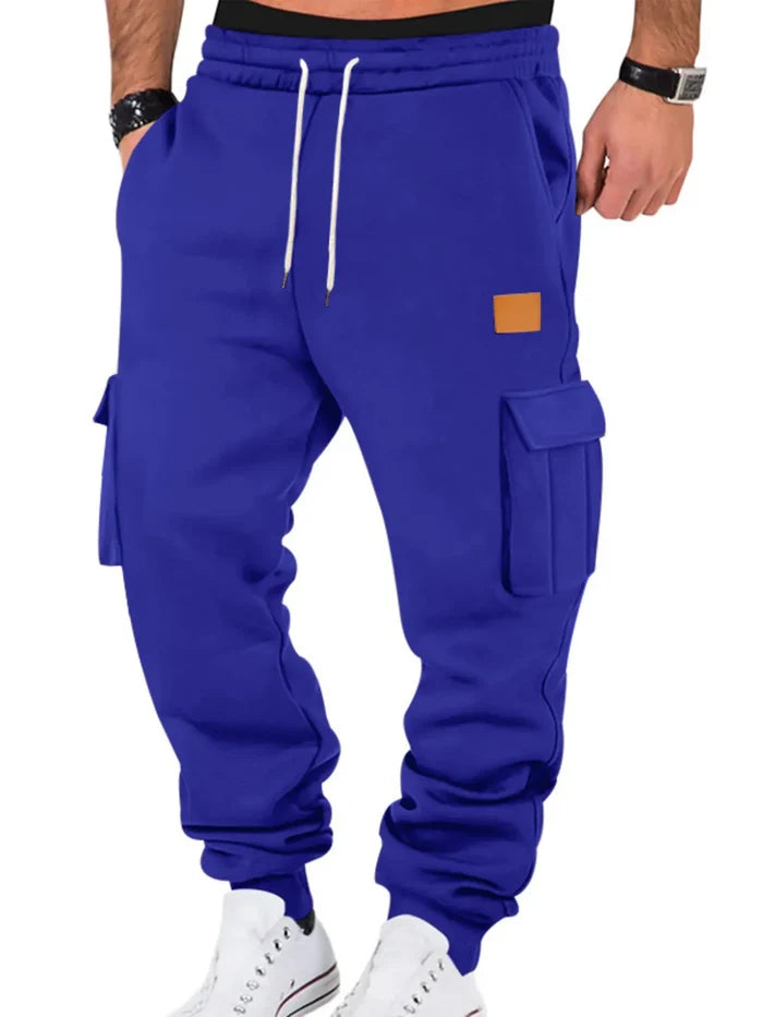 Men's Drawstring Cargo Jogger Pants