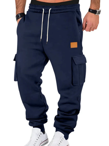 Men's Drawstring Cargo Jogger Pants