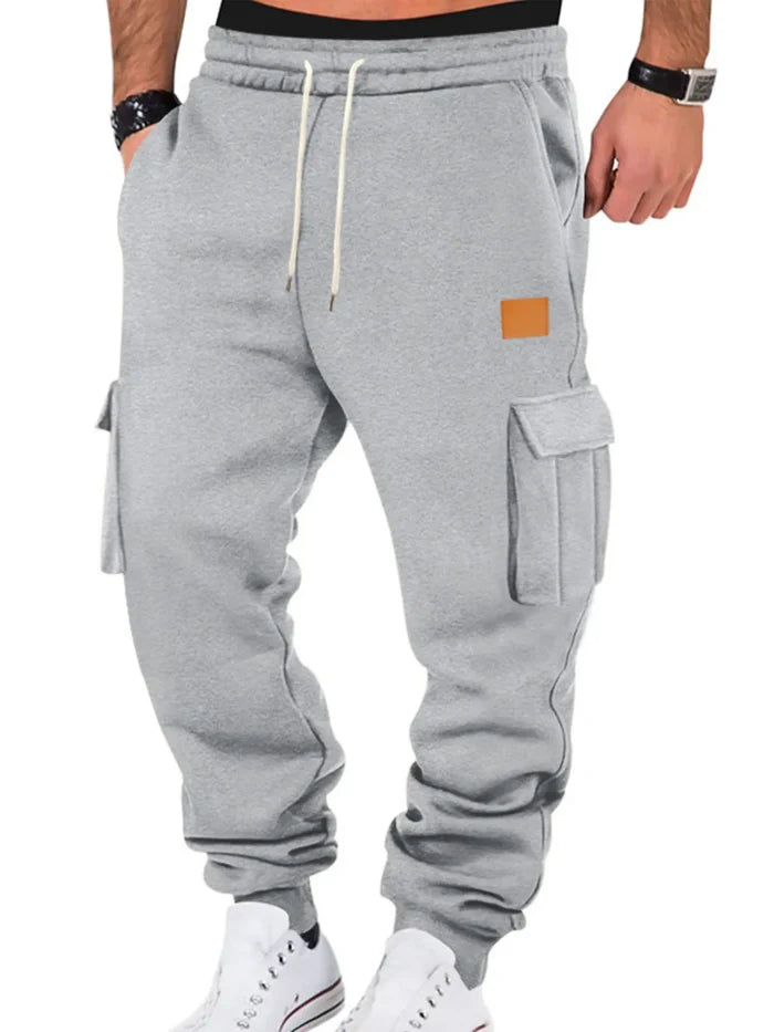 Men's Drawstring Cargo Jogger Pants