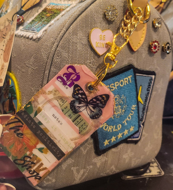 Metallic Luggage Tags ( Various Styles) image 1
