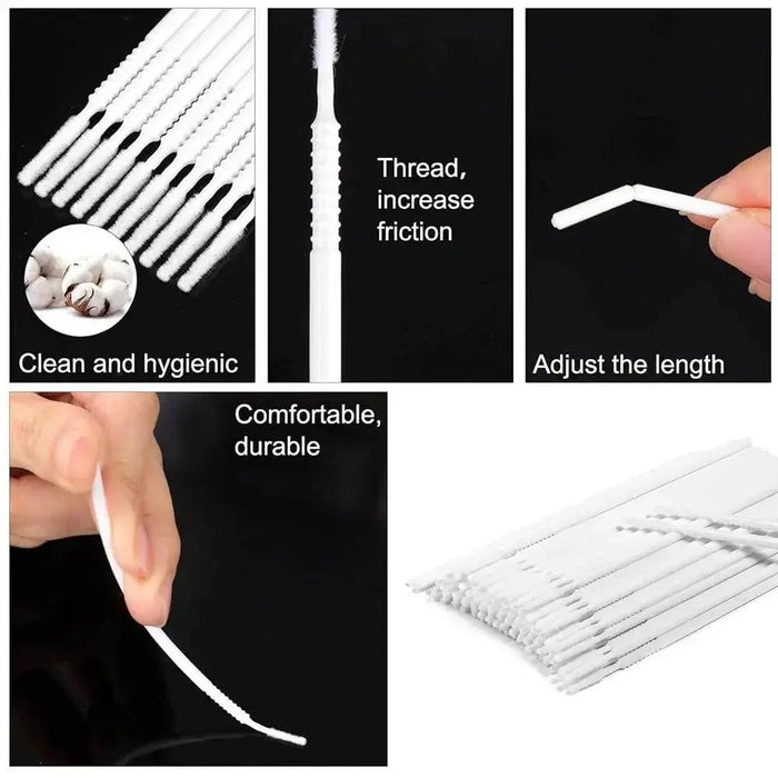 Microbrush Applicators Long Tip (100pcs)| Swaniya Lashes