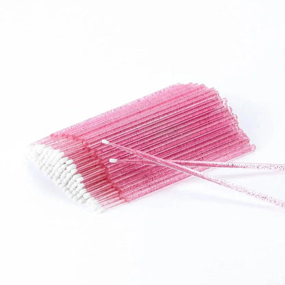 Microbrush Applicators Short Tip (100pcs)| Swaniya Lashes