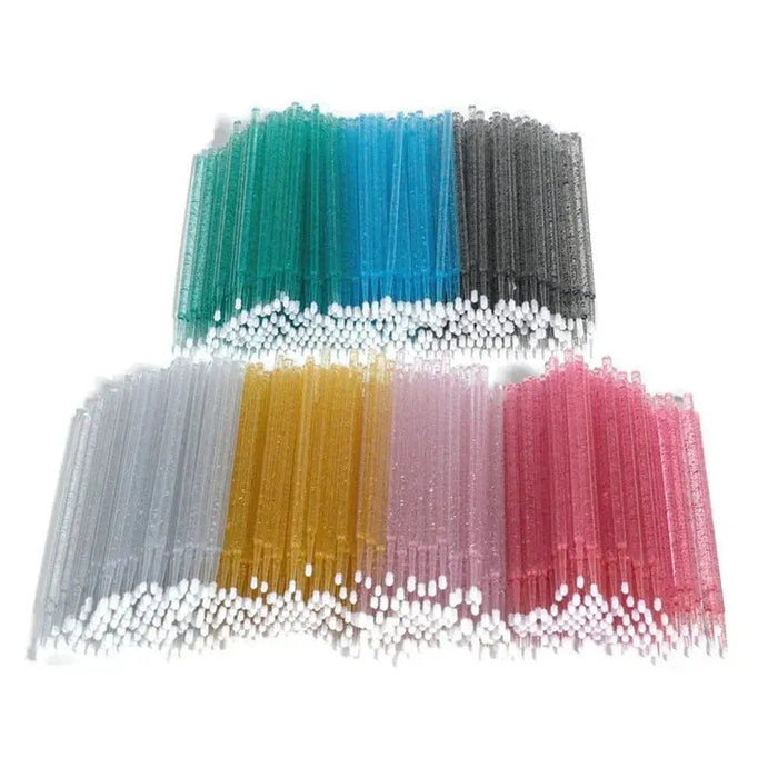 Microbrush Applicators Short Tip (100pcs)| Swaniya Lashes