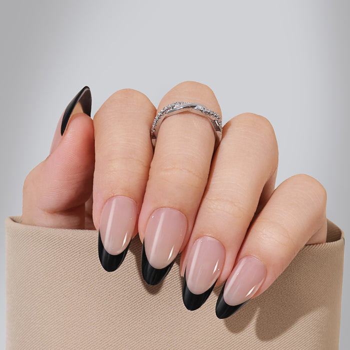 Midnight Veil | Medium Almond | SALON PRESS | INLAY TECHNOLOGY™
