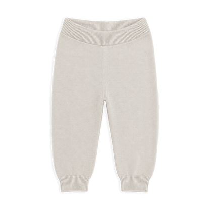 Milan Earthy Sweater Knit Baby Legging, Oatmeal Heather