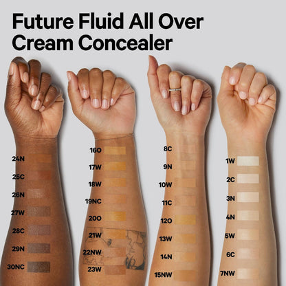 Milk Makeup Future Fluid Hydrating Concealer in 22NW NIB, medium coverage, with a smooth, creamy texture and natural finish.