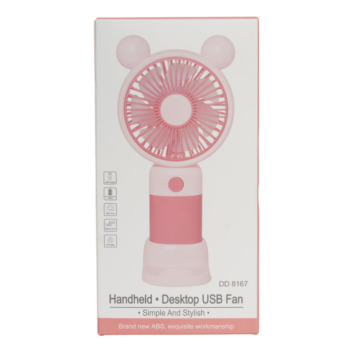 Mini Portable Handheld Desktop USB Fan