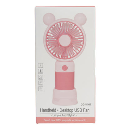 Mini Portable Handheld Desktop USB Fan
