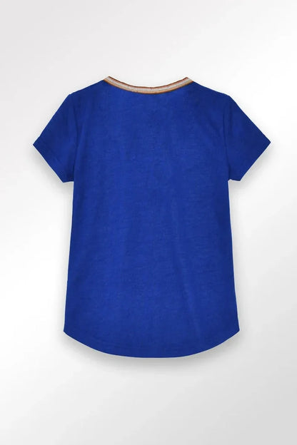 Molly B Flowy V Neck Tee