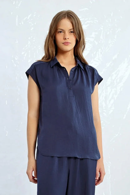 Molly B Sleeveless Blouse Top