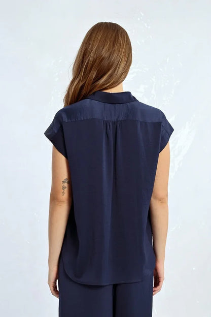 Molly B Sleeveless Blouse Top
