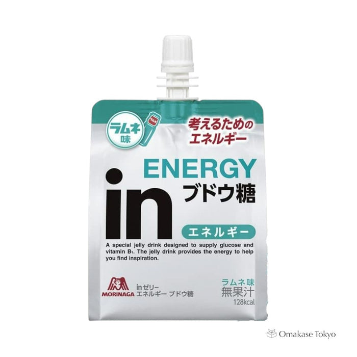Morinaga In Jelly, Energy Glucose, Ramune Flavor, 6 Pieces
