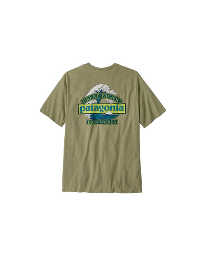 M's Great Waves Responsibili-Tee Gumtree Green