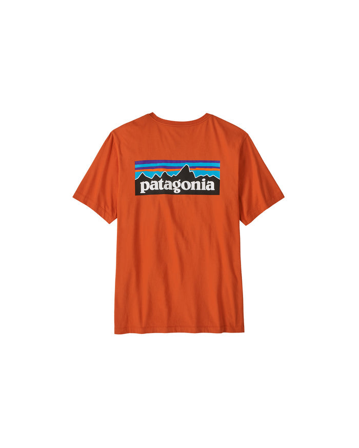 M's P-6 Logo T-Shirt Coal Orange