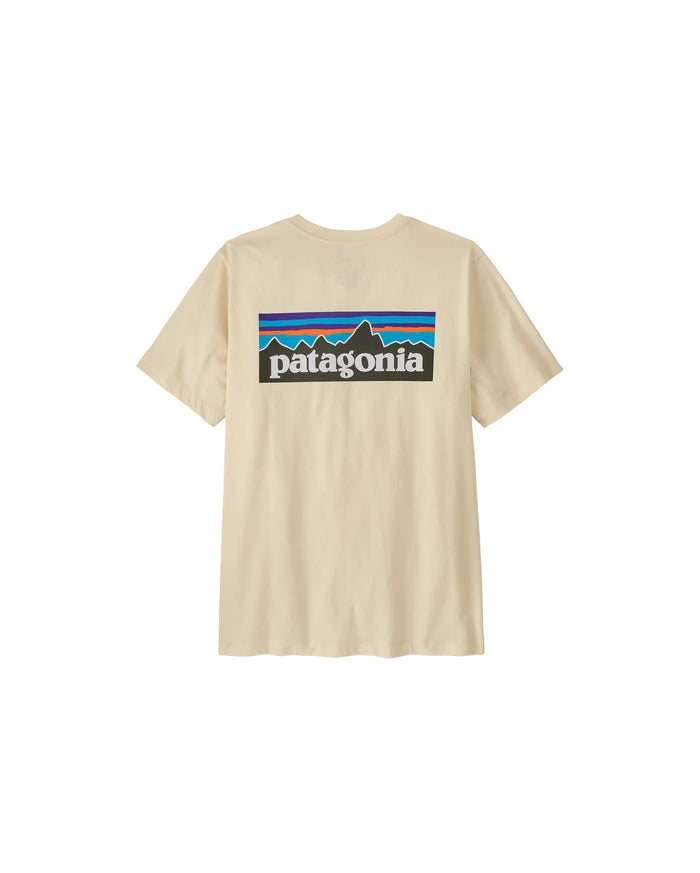 M's P-6 Logo T-Shirt Undyed Natural