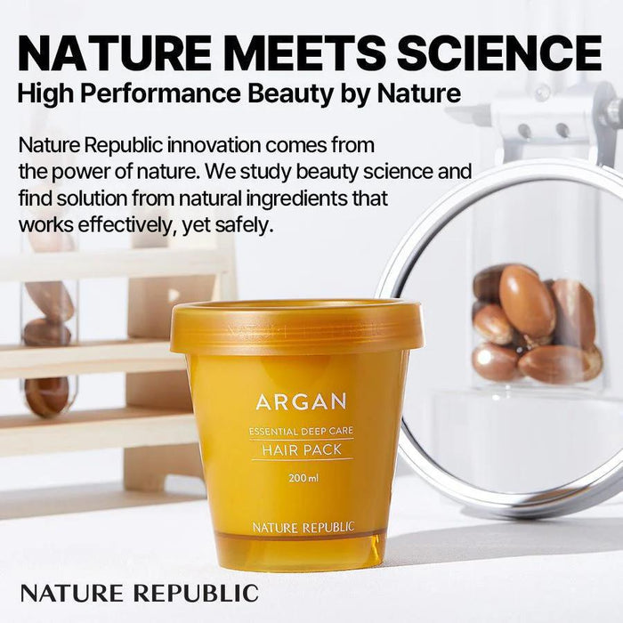 Nature Republic Argan Essential Deep Care Hair Pack 200 mL