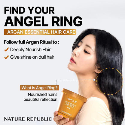 Nature Republic Argan Essential Deep Care Hair Pack 200 mL
