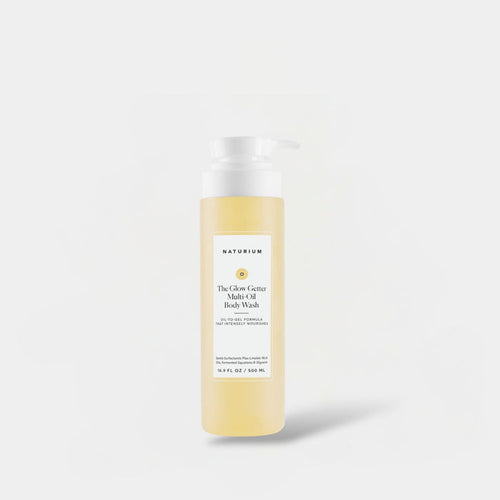 Naturium The Glow Getter Multi - Oil Hydrating Body Wash 500ml ناتوريوم ذا جلو جيتر غسول الجسم المرطّب بزيوت متعددة - Princess Cosmetics Qatar