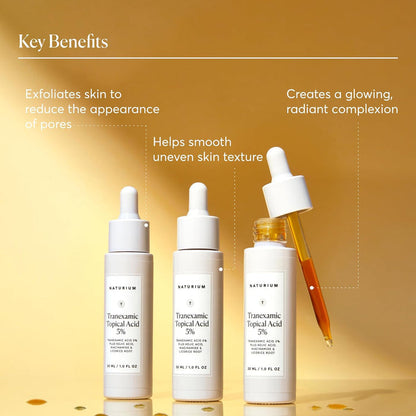 Naturium Tranexamic Topical Acid 5% 30ml. ناتوريوم ترانيكساميك حمض موضعي 5% 30 مل - Princess Cosmetics Qatar