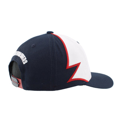 Navy and White Thrashers SnapBack
