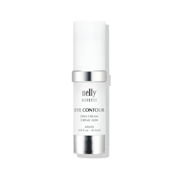 Nelly De Vuyst Eye Contour DNA Cream 15ml unopened jar with smooth eye area cream, skincare product for eye contour.