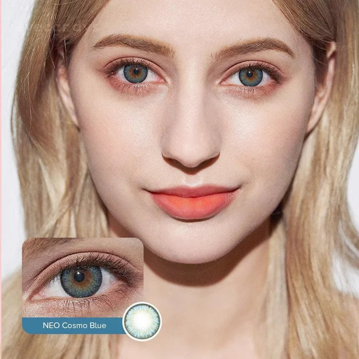 NEO Cosmo Blue (Custom Toric) Color Contacts for Astigmatism - EyeCandys