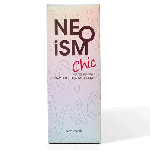 NEO Neoism Chic Grey (50pk) Colored Contacts Circle Lenses - EyeCandys