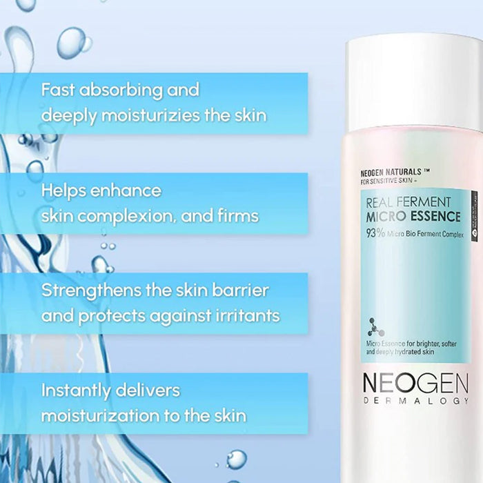 Neogen Dermalogy Real Ferment Micro Toner Essence 5.07oz/ 150ml