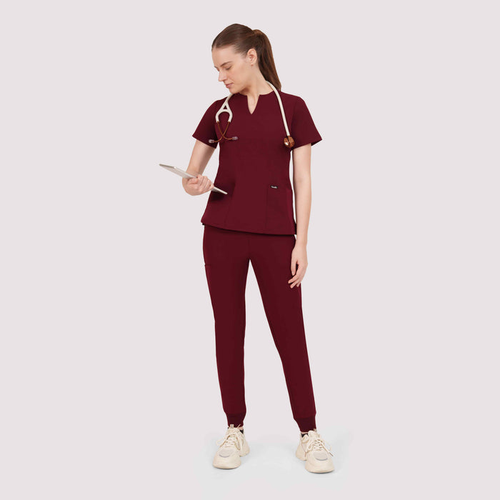 Nexa Six-Pocket Scrub Top