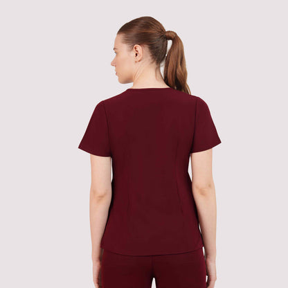 Nexa Six-Pocket Scrub Top