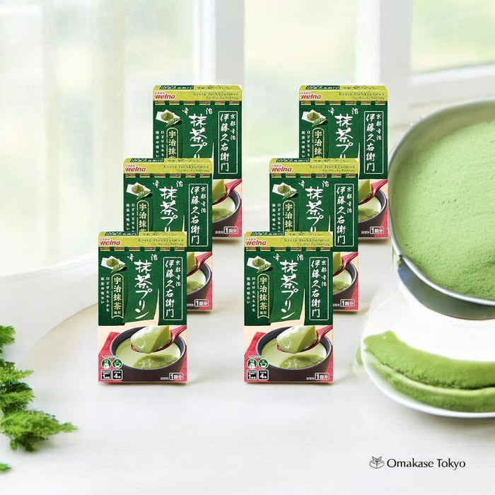 Nissin Welna Ito kyuemon Uji Matcha Pudding Mix