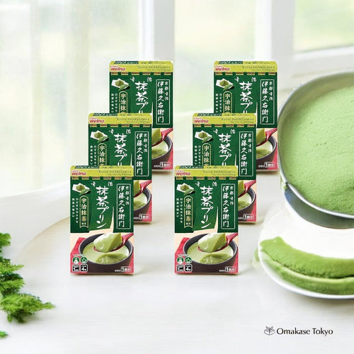 Nissin Welna Ito kyuemon Uji Matcha Pudding Mix