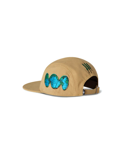 Norm Camp Hat Khaki Stone Graphics