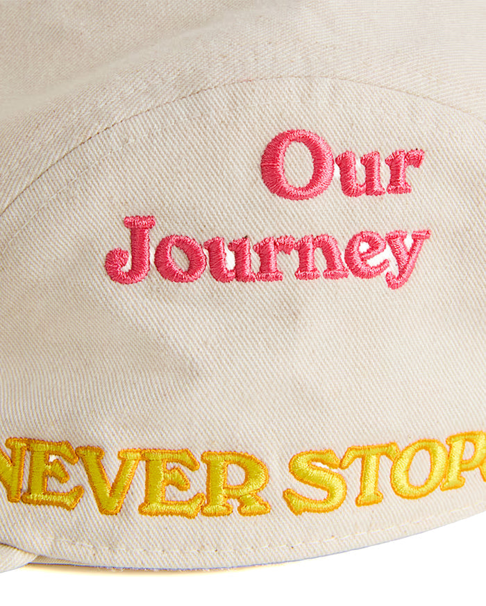 Norm Camp Hat White Dune Raw Undyed