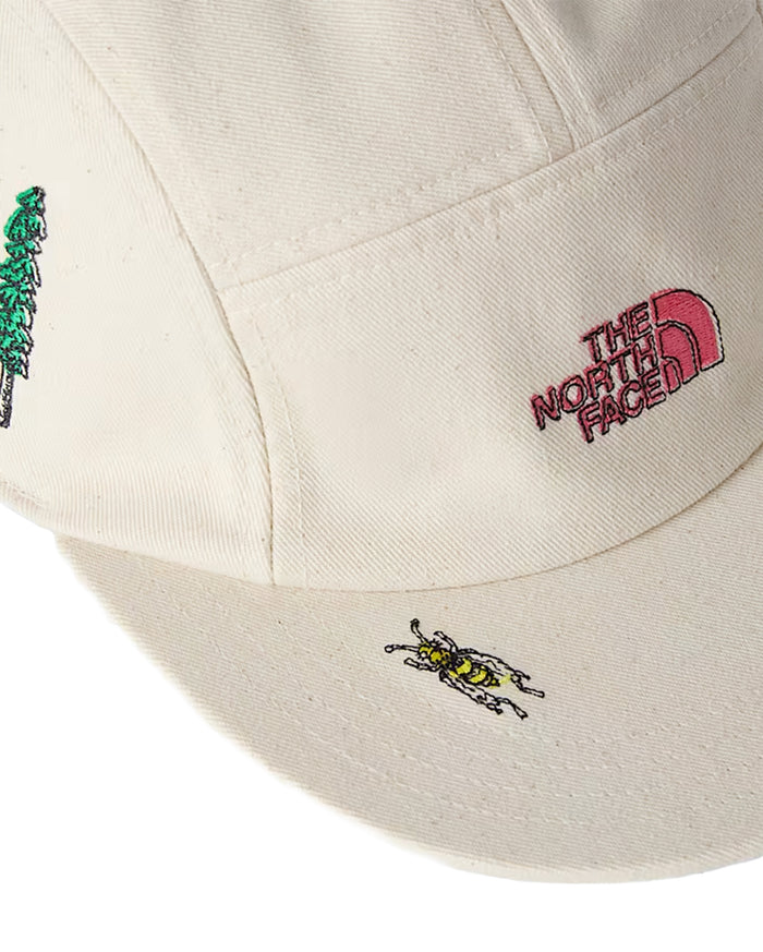 Norm Camp Hat White Dune Raw Undyed