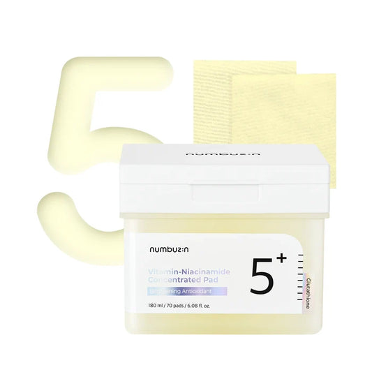 NUMBUZIN No.5+ Vitamin-Niacinamide Concentrated Pad باد تنقية البشرة بالنياسيناميد والفيتامينات