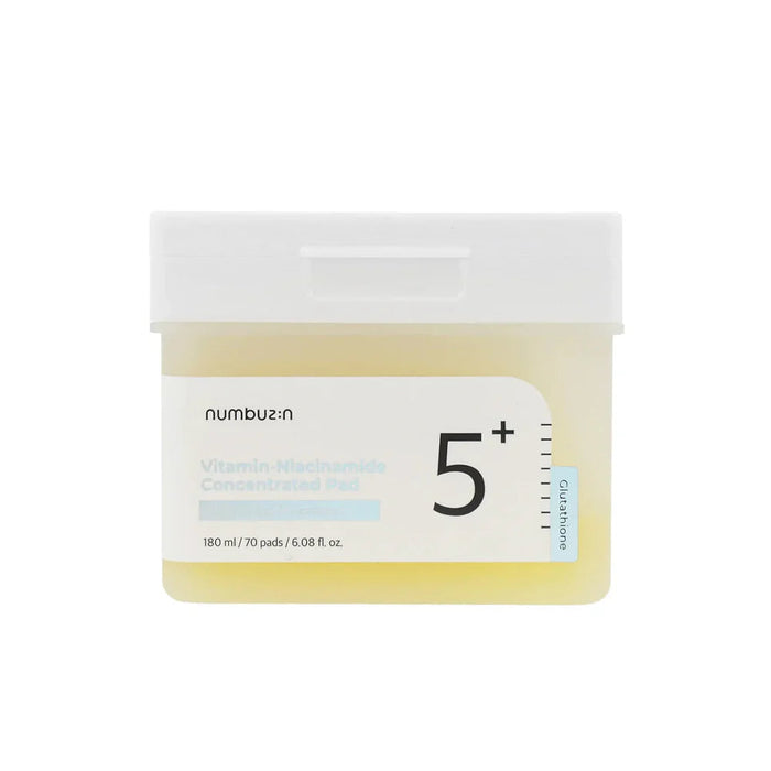 NUMBUZIN No.5+ Vitamin-Niacinamide Concentrated Pad باد تنقية البشرة بالنياسيناميد والفيتامينات